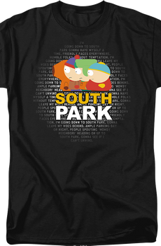 Theme Song Lyrics South Park T-Shirt