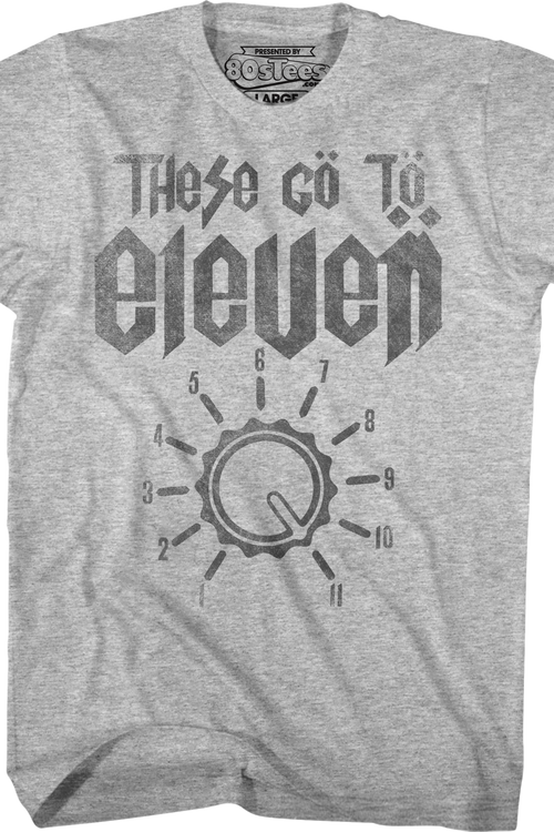 These Go To Eleven Spinal Tap Shirtmain product image
