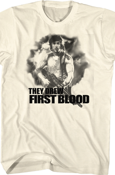 They Drew First Blood Rambo T-Shirt