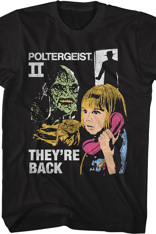 They're Back Collage Poltergeist II T-Shirtmain product image