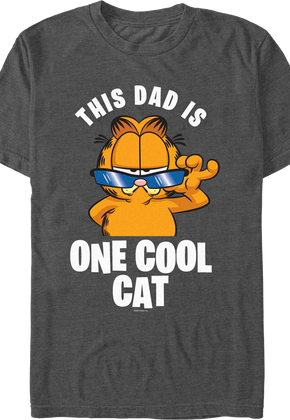 This Dad Is One Cool Cat Garfield T-Shirt