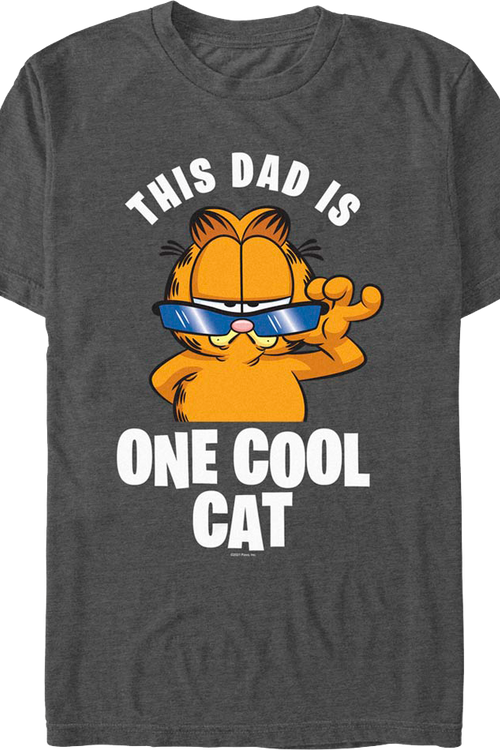 This Dad Is One Cool Cat Garfield T-Shirtmain product image