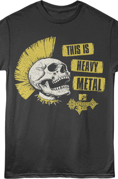 This Is Heavy Metal Headbangers Ball MTV T-Shirt