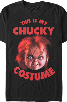 This Is My Chucky Costume Child's Play T-Shirt