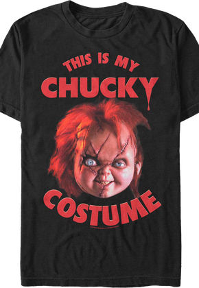 This Is My Chucky Costume Child's Play T-Shirt