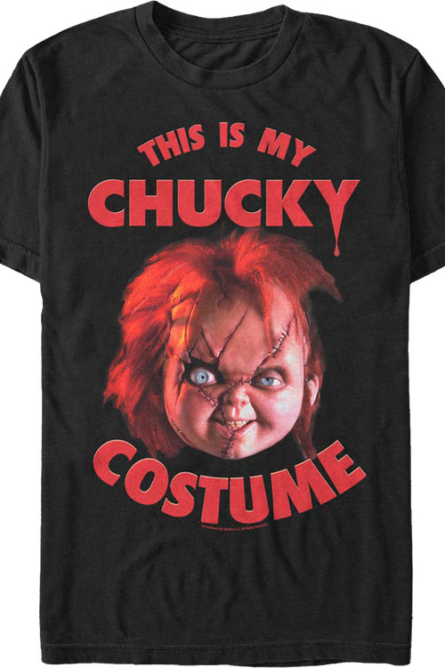 This Is My Chucky Costume Child's Play T-Shirtmain product image