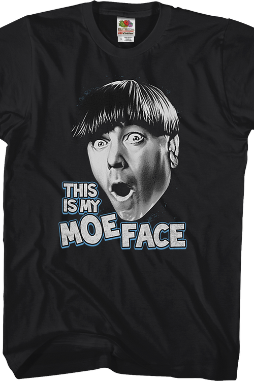 This Is My Moe Face Three Stooges T-Shirtmain product image