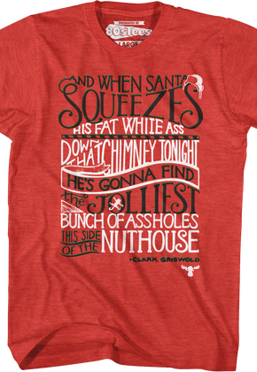 This Side Of The Nuthouse Christmas Vacation T-Shirt