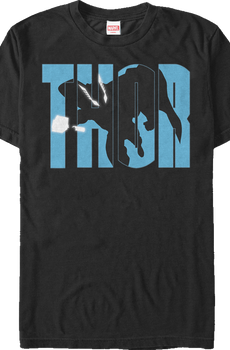 Marvel Thor Block Letters T-Shirt