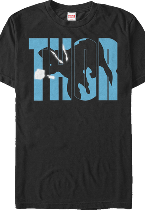 Marvel Thor Block Letters T-Shirt