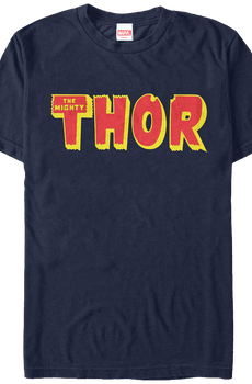 Thor Logo Marvel Comics T-Shirt