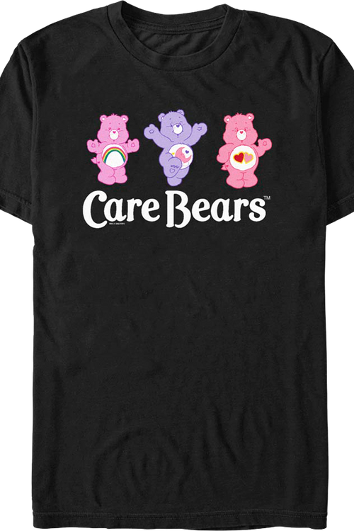 Three Caring Friends Care Bears T-Shirtmain product image