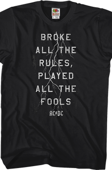 Thunderstruck ACDC T-Shirt