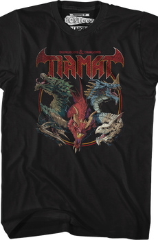 Tiamat Rocks Dungeons & Dragons T-Shirt