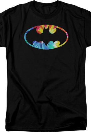 Tie Dye Batman Logo DC Comics T-Shirt