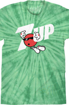 Tie Dye Cool Spot 7 Up T-Shirt