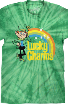 Tie Dye Leprechaun Lucky Charms T-Shirt
