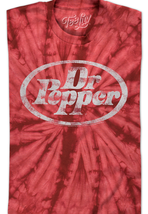 Tie Dye Logo Dr. Pepper T-Shirt