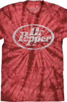 Tie Dye Logo Dr. Pepper T-Shirt