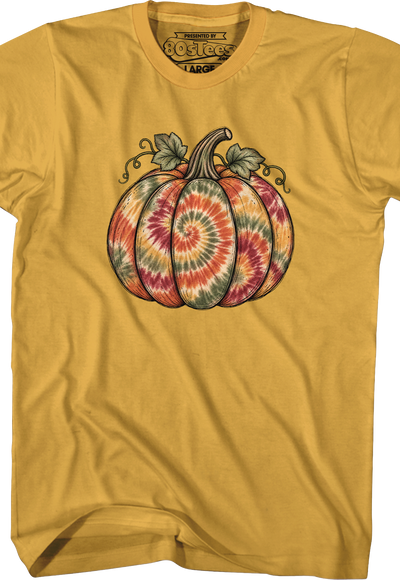 Tie Dye Pumpkin T-Shirt