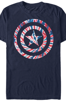 Tie Dyed Captain America T-Shirt