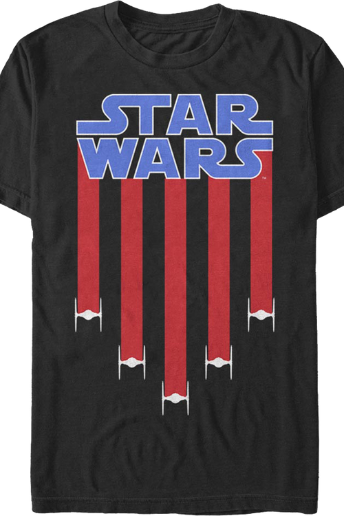 TIE Fighter Stripes Star Wars T-Shirtmain product image