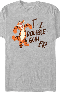Tigger Spelling Winnie The Pooh T-Shirt