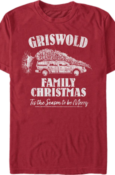Tis The Season Griswold Family Christmas Vacation T-Shirt