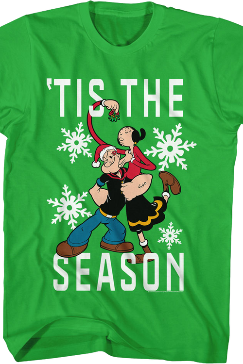'Tis The Season Popeye T-Shirtmain product image