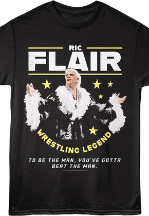 Retro To Be The Man You've Gotta Beat The Man Ric Flair T-Shirt