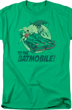 To The Batmobile Batman DC Comics T-Shirt