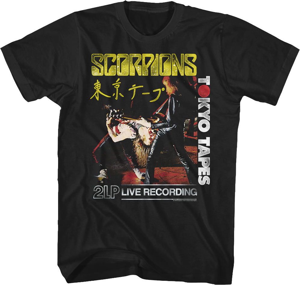 tokyo-tapes-scorpions-t-shirt. tokyo-tapes-scorpions-t-shirt.