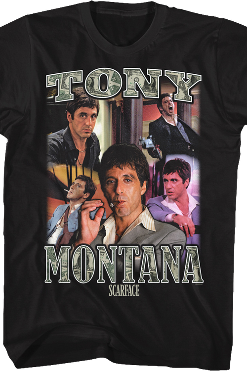 Tony Montana Make The Money Scarface T-Shirtmain product image