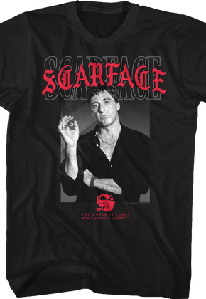 Tony Montana The World Is Yours Scarface T-Shirt