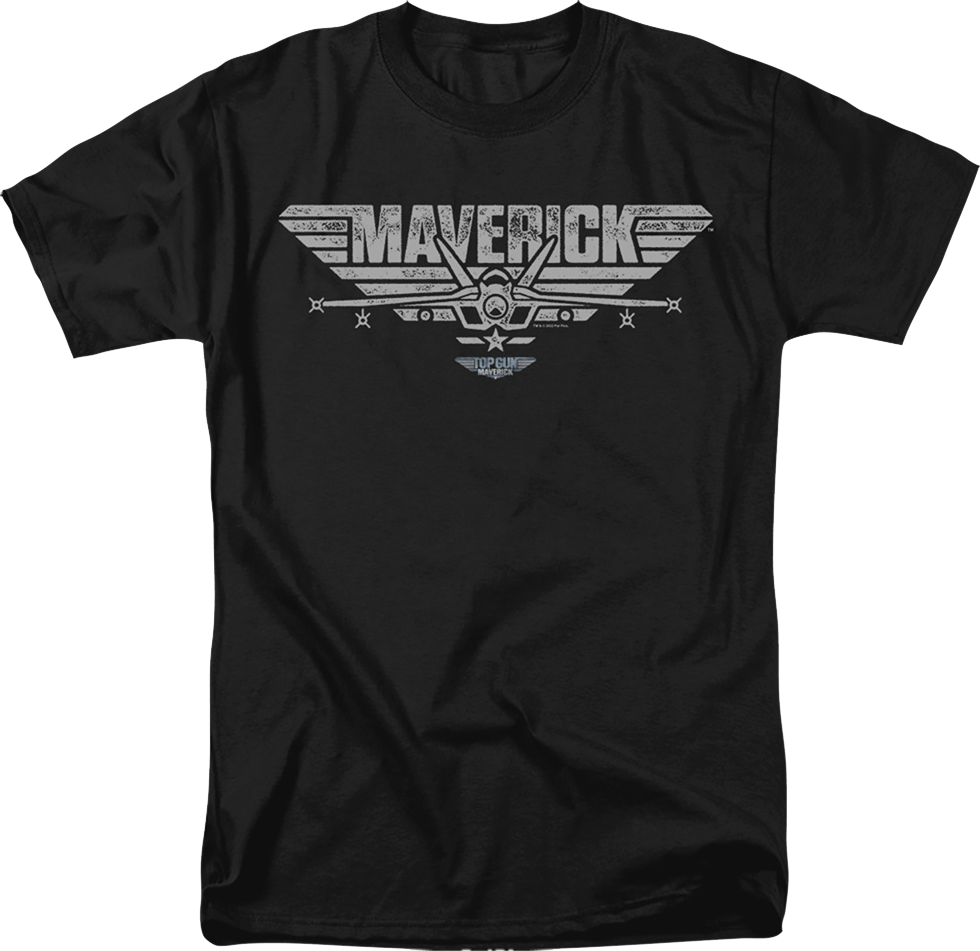 Top Gun Maverick Movie Classic Logo Vintage Mens T-Shirt 2XL