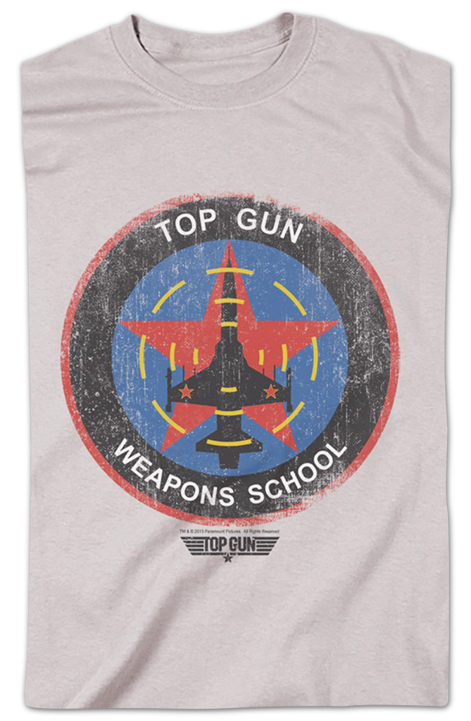 Top Gun Weapons School TShirt