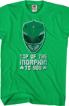Top Of The Morphin To You Mighty Morphin Power Rangers T-Shirt