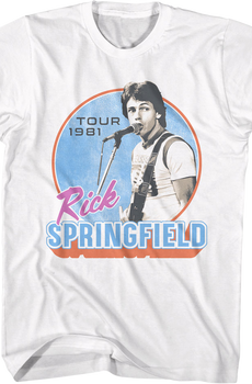 Tour 1981 Rick Springfield T-Shirt