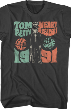 Touring The Great Wide Open Tom Petty And The Heartbreakers T-Shirt