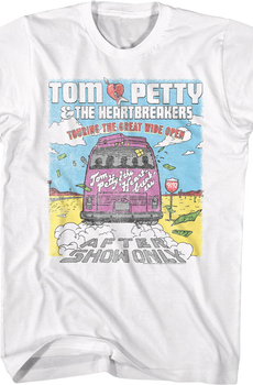 Touring The Great Wide Open Tom Petty & The Heartbreakers T-Shirt
