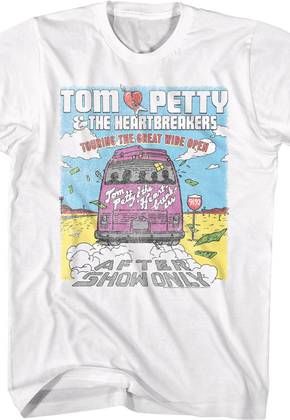 Touring The Great Wide Open Tom Petty & The Heartbreakers T-Shirt
