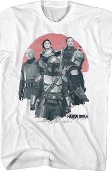 Tragedy Collage The Mandalorian Star Wars T-Shirt