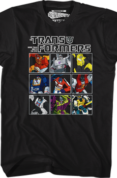 Cyber Bunch Transformers T-Shirt