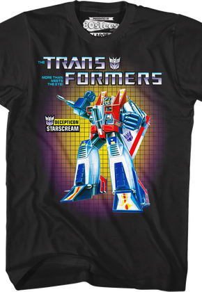 Transformers Box Art Starscream T-Shirt