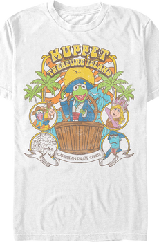 Treasure Island Caribbean Pirate Cruise Muppets T-Shirt