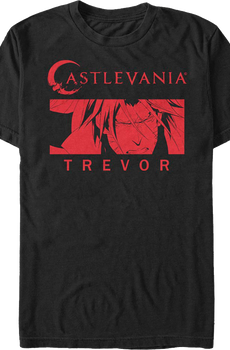 Trevor Red Photo Castlevania T-Shirt