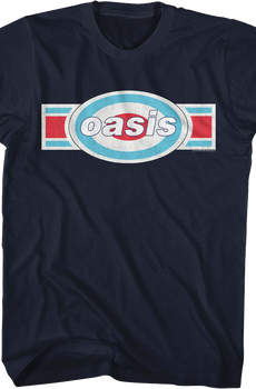 Tri-Color Logo Oasis T-Shirt