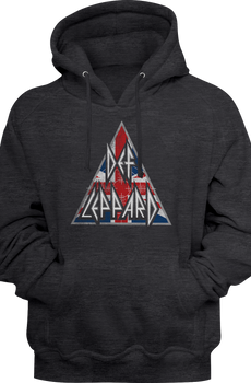Triangle Def Leppard Hoodie