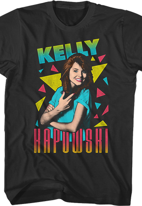 Triangles Kelly Kapowski Saved By The Bell T-Shirt
