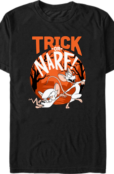 Trick or Narf Pinky and the Brain T-Shirt